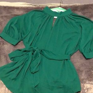 Dressy Green Blouse
